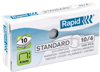 Скобы канцелярские Rapid Standard 10/4 1M / 24862900 - 