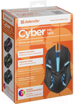 Мышь Defender Cyber MB-560L / 52560