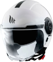 Мотошлем MT Helmets Viale SV Solid A0 (L, белый перламутр) - 