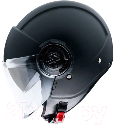 Мотошлем MT Helmets Viale SV Solid A1 (L, матовый черный)