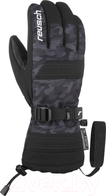 Перчатки лыжные Reusch Couloir R-Tex XT / 6101272_5570 (р-р 8.5, Dark Camo/Black Inch)