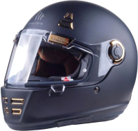 Мотошлем MT Helmets Jarama Solid (XXL, матовый черный) - 