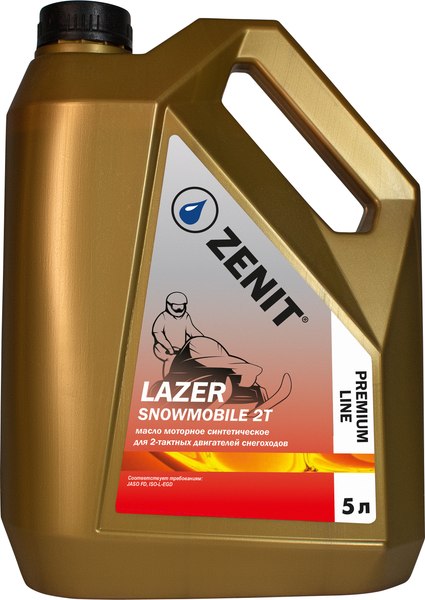 Моторное масло Zenit Premium Line Lazer Snowmobile 2T / 21080215