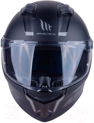 Мотошлем MT Helmets Stinger 2 Solid (S, матовый черный)
