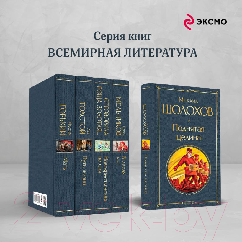 Художественная книга Эксмо Поднятая целина / 9785041949563 (Шолохов М.А.) — фото 6