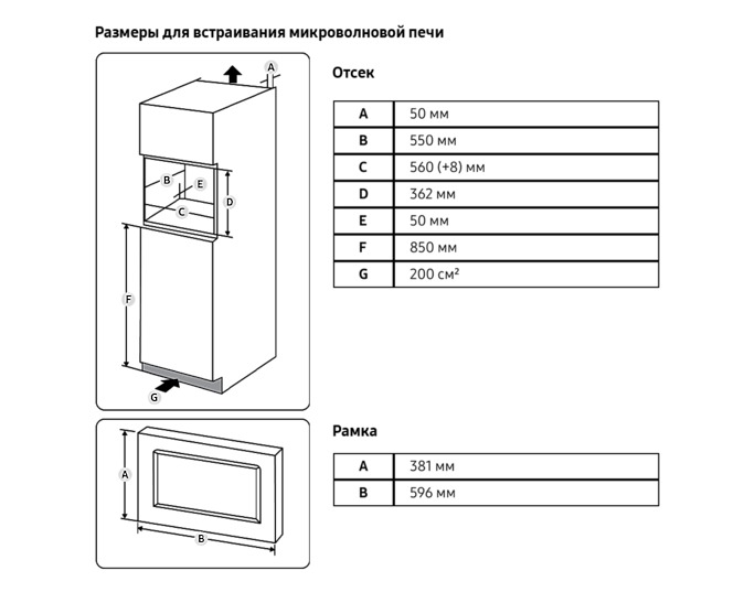 Микроволновая печь Samsung MS23A7118AW/BW