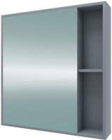 Шкаф с зеркалом для ванной Teymi Aina 60 / T60002 (белый/графит) - 