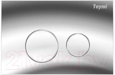 Кнопка для инсталляции Teymi Lina / T70102CH (хром глянцевый)