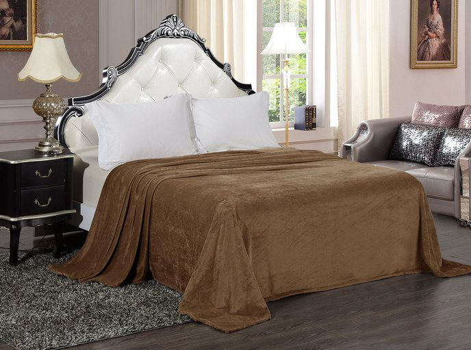 Плед Бояртекс Велсофт 18-1029 TPG (180x200, кофе с молоком)