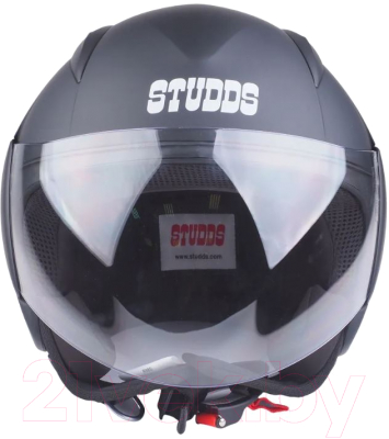 Мотошлем Studds RMS Z600 Solid (XL, черный матовый)