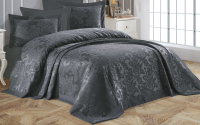 Набор текстиля для спальни DO&CO Gul 240x260 / 11181 (антрацит) - 