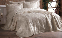 Набор текстиля для спальни DO&CO Gul 240x260 / 11181 (бежевый) - 