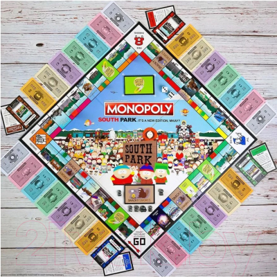 Настольная игра Hasbro Монополия. Южный парк / WM01956-EN1-6