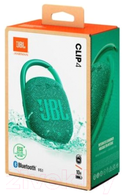 Портативная колонка JBL Clip 4 Eco (зеленый)