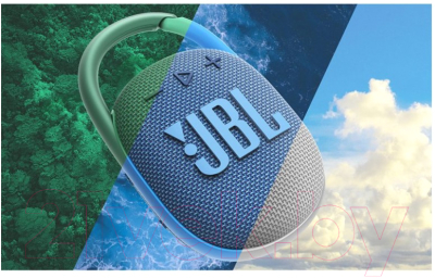 Портативная колонка JBL Clip 4 Eco (зеленый)