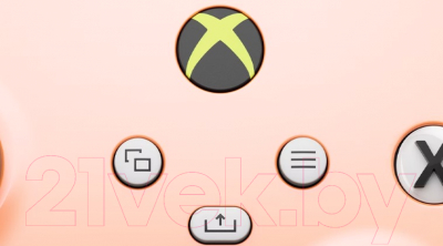 Геймпад Microsoft Xbox (персиковый)