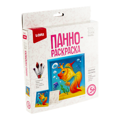

Набор для творчества, Панно-раскраска Рыбка / Ирп-017
