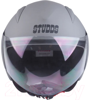 Мотошлем Studds RMS Z600 Solid (XL, серый матовый)