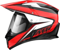 Мотошлем MT Helmets Synchrony Duo Sport Duality (S, глянцевый черный/красный/белый) - 
