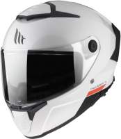 Мотошлем MT Helmets Thunder 4 SV Solid (XXL, глянцевый перламутр белый) - 
