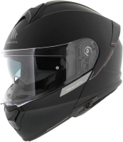 Мотошлем MT Helmets Genesis SV Solid A1 (XXL, матовый черный) - 