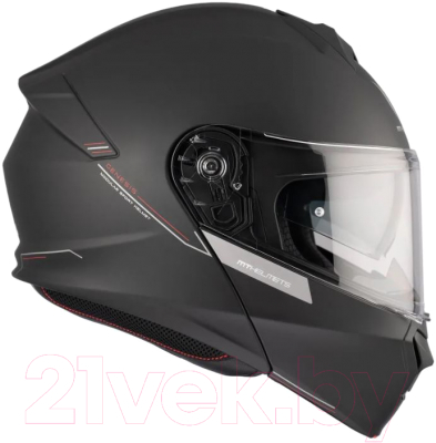 Мотошлем MT Helmets Genesis SV Solid A1 (XXL, матовый черный)
