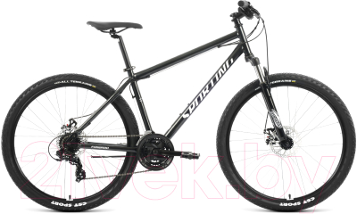 Велосипед Forward Sporting 29 2.0 D 2023 / RB3R98141XBKXWH (21, черный/белый)