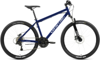 Велосипед Forward Sporting 27.5 3.2 HD 2023 / RB3R7813BDBUXSR (19, темно-синий/серебристый) - 
