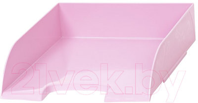 Лоток для бумаг Attache Flamingo / 1235536 (розовый)