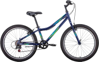 Велосипед Forward Iris 24 1.0 FR 2023 / RB3R46172DBUXXX-FR (12, темно-синий) - 
