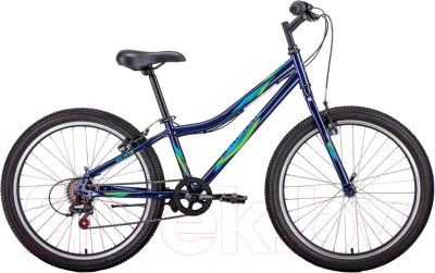Велосипед Forward Iris 24 1.0 FR 2023 / RB3R46172DBUXXX-FR (12, темно-синий)