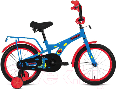 Детский велосипед Forward Crocky 18 2023 / IB3FE1101LBUXXX (голубой)