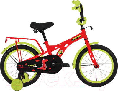 Детский велосипед Forward Crocky 18 2023 / IB3FE1101BRDXXX (ярко-красный)