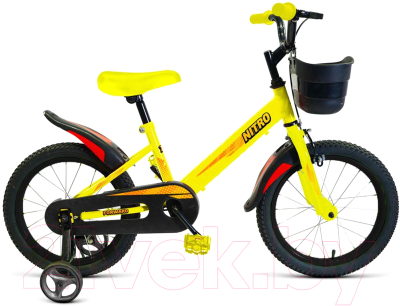 Детский велосипед Forward Nitro 18 2023 / IB3FE112AXYEXXX (желтый)