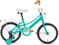 Детский велосипед Forward Azure 16 2023 / IB3FS10EAXTQXXX (бирюзовый) - 