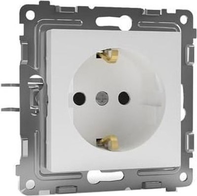 Розетка Tokov Electric Pixel TKE-PX-R1Z-C01 (белый) - 