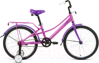 Детский велосипед Forward Azure 18 2023 / IB3FE10EBXVTXXX (фиолетовый)