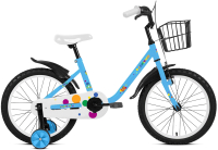 Детский велосипед Forward Barrio 14 2023 / IB3FF10F0LBUXXX (голубой) - 