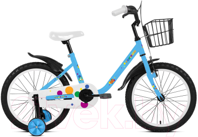 Детский велосипед Forward Barrio 14 2023 / IB3FF10F0LBUXXX (голубой)