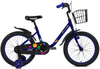 Детский велосипед Forward Barrio 14 2023 / IB3FF10F0DBUXXX (темно-синий) - 