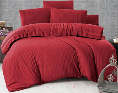 Комплект постельного белья DO&CO Garsia Dark / 11705 (красный)