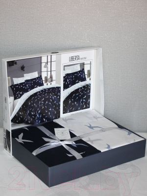 Комплект постельного белья DO&CO Liberta / 11739 (синий)