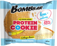 Протеиновое печенье Bombbar Protein Cookie Творог (12x40г) - 