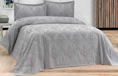 Набор текстиля для спальни DO&CO Sprinter 240x250 / 12116 (серый)