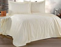 Набор текстиля для спальни DO&CO Sprinter 240x250 / 12116 (кремовый) - 