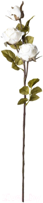 Искусственный цветок Lefard Роза / 535-371 (белый)