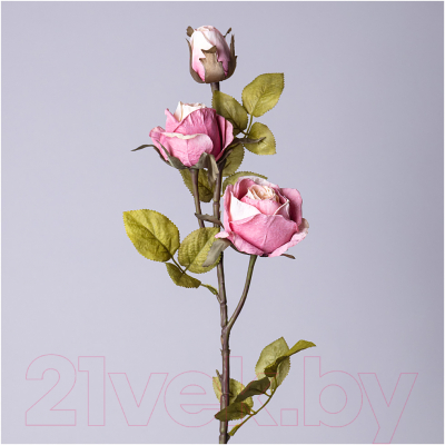Искусственный цветок Lefard Роза / 535-372 (пудровый)