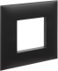 Рамка для выключателя DKC Avanti / 4412902 (черный матовый) - 