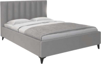 Двуспальная кровать Боринское Мебель Венеция с ПМ 160x200 (Civilia 26 металик) - 