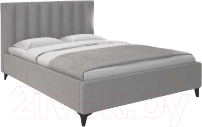 Двуспальная кровать Боринское Мебель Венеция с ПМ 160x200 (Civilia 26 металик)